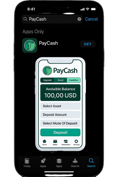 Download PayCash App